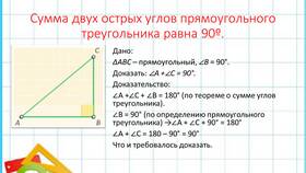 Доказательство того, что сумма углов треугольника равна 180° в Сибирское Здоровье