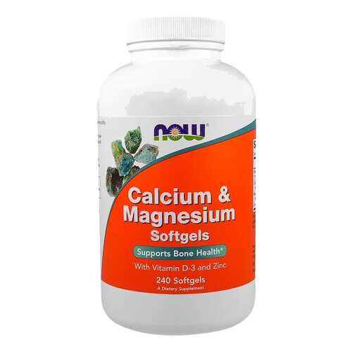 Кальций NOW Calcium&Magnesium 240 капс. в Сибирское Здоровье