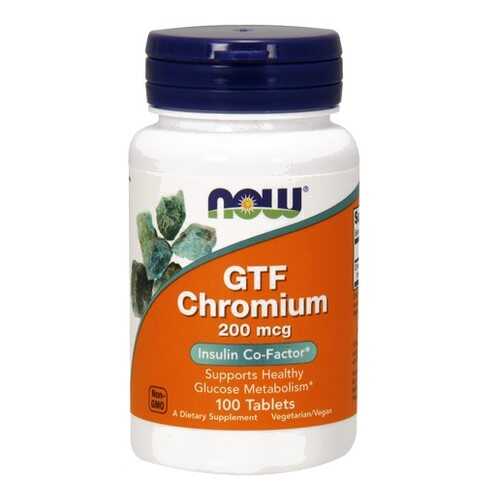 Now GTF Chromium 200 мкг таблетки 100 шт. в Сибирское Здоровье