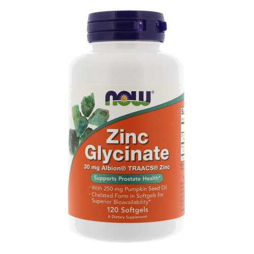 Zinc Glycinate Now капсулы 30 мг 120 шт. в Сибирское Здоровье