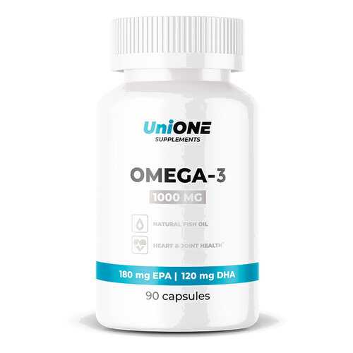 Омега-3 рыбий жир UniONE Omega-3 1000 мг капсулы 90 шт. в Сибирское Здоровье