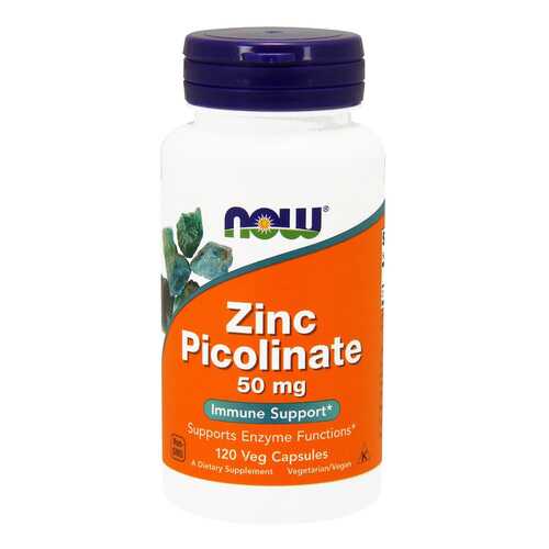 Цинк NOW Zinc Picolinate 120 капс. без вкуса в Сибирское Здоровье