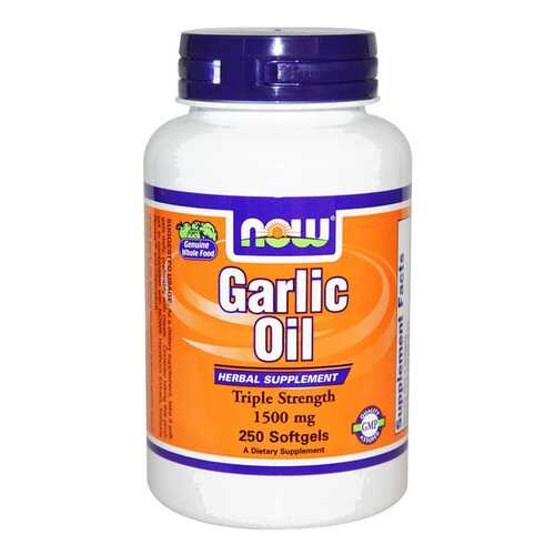 Другие масла и жиры NOW Garlic Oil 250 капс. в Сибирское Здоровье