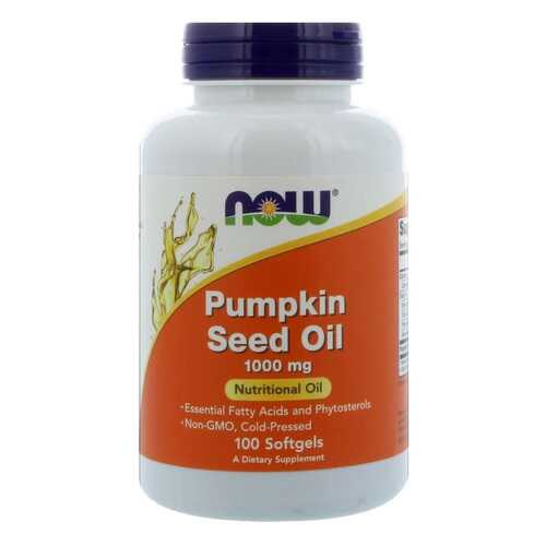 Другие масла и жиры NOW Pumpkin Seed Oil 100 капс. в Сибирское Здоровье