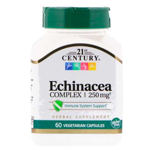 Экстракт эхинацеи 21ST CENTURY Echinacea вег. капсулы 60 шт. в Сибирское Здоровье