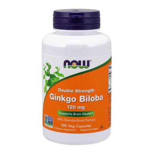 Гинкго Билоба NOW Ginkgo Biloba 120 mg (100 капсул) в Сибирское Здоровье