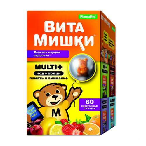 ВитаМишки Мульти+ пастилки жевательные №60 в Сибирское Здоровье