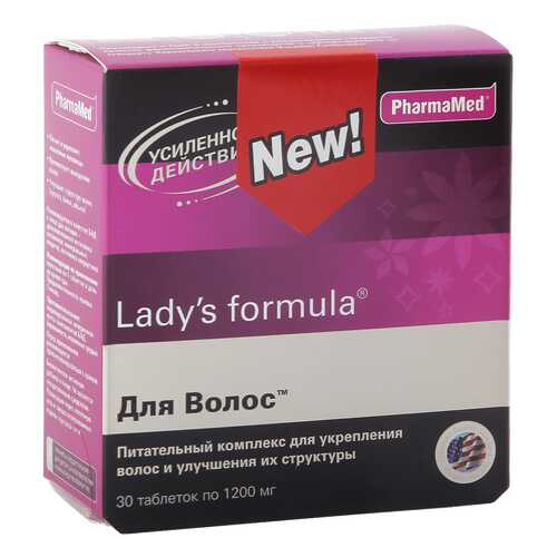 Ladys formula PharmaMed для волос таблетки 30 шт. в Сибирское Здоровье