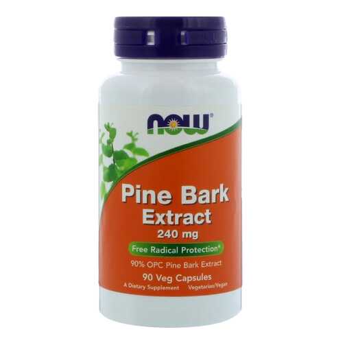 Антиоксидант NOW Pine Bark Extract 90 капсул в Сибирское Здоровье