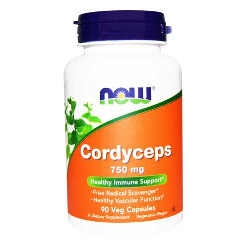 Добавка для иммунитета NOW Cordyceps 90 капс. в Сибирское Здоровье