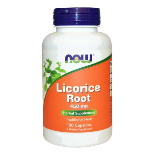 Добавка для иммунитета NOW Licorice Root 100 капс. сладкий в Сибирское Здоровье