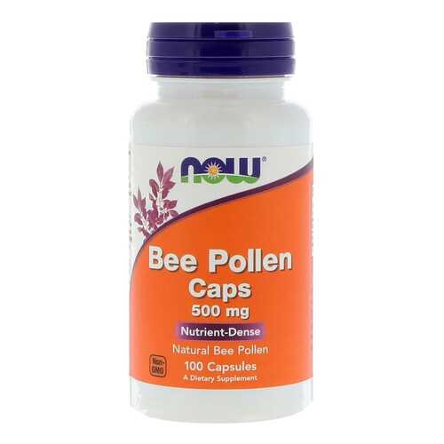 Добавка для здоровья NOW Bee Pollen 100 капс. натуральный в Сибирское Здоровье