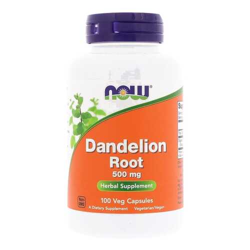 Добавка для здоровья NOW Dandelion Root 100 капс. натуральный в Сибирское Здоровье