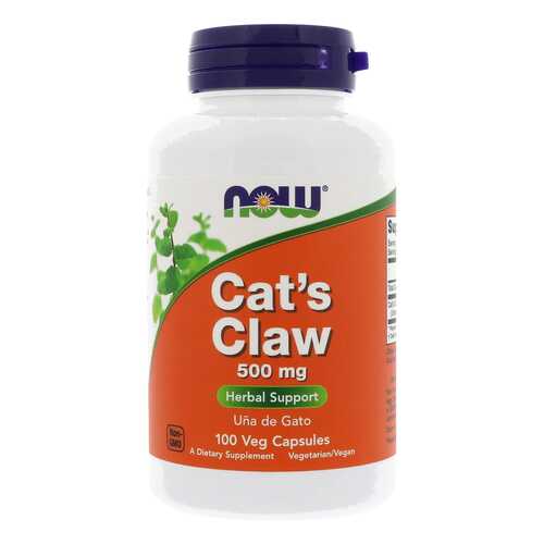 Now Cats Claw 500 мг 100 капсул в Сибирское Здоровье