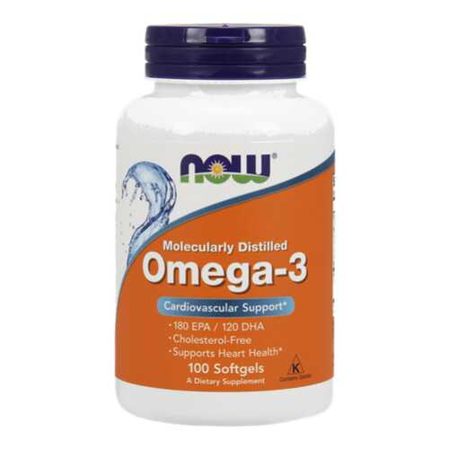 NOW Omega-3 1000 100 капсул в Сибирское Здоровье