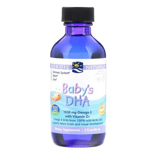 Omega-3 Nordic Naturals Babys Dha With Vitamin D3 60 мл в Сибирское Здоровье