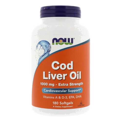 Omega 3 NOW Cod Liver Oil 180 капс. в Сибирское Здоровье