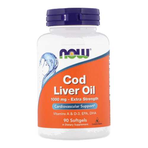 Omega-3 NOW Cod Liver Oil 90 капс. в Сибирское Здоровье