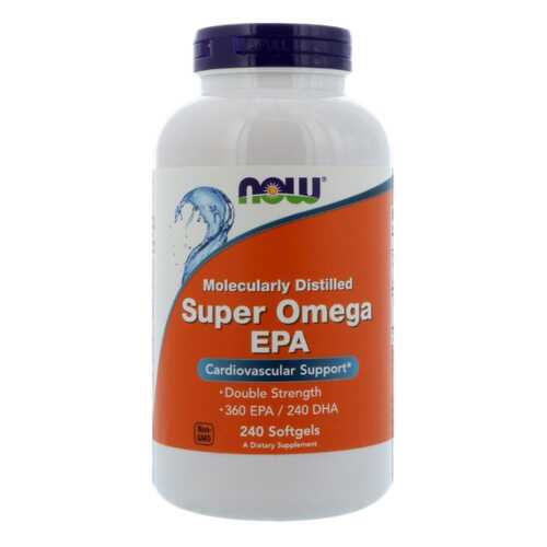 Omega-3 NOW Super Omega EPA 1200 мг 240 капсул в Сибирское Здоровье