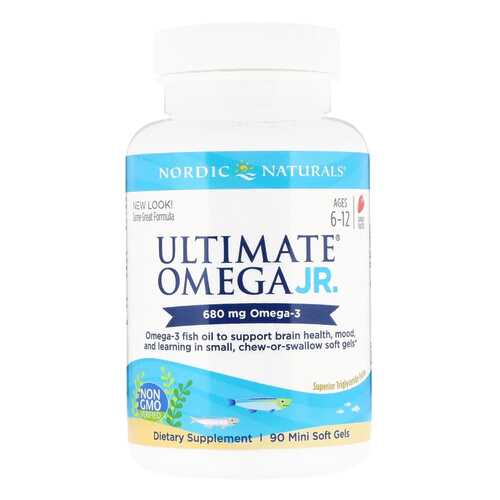 Ultimate Omega Junior Nordic Naturals 680 мг мини-капсулы 90 шт. в Сибирское Здоровье