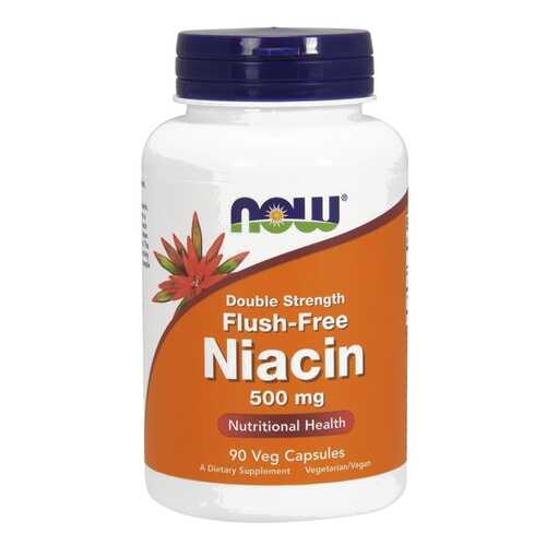 Витамин B NOW Niacin Flush-Free 90 капс. в Сибирское Здоровье